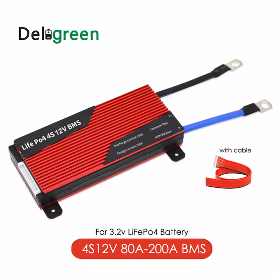 Factory Hot Sale 12V LiFePO4 BMS 4s 120A/150A 14.8V 18650 Battery BMS Packs Protection Board Balance Integrated Circuits
